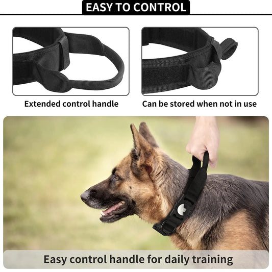 Genuine Tactical AirTag Dog Collar