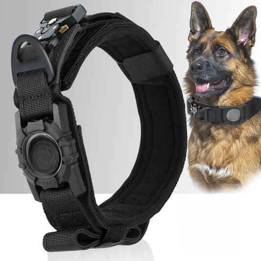 Genuine Tactical AirTag Dog Collar