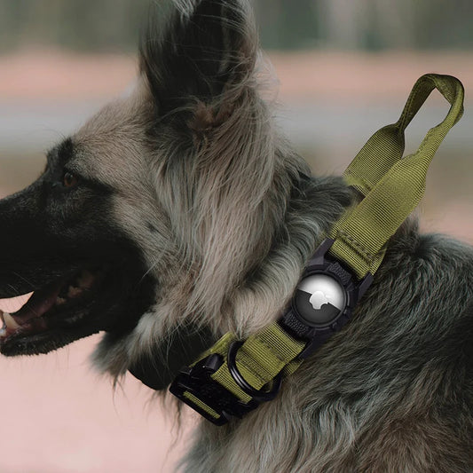 Genuine Tactical AirTag Dog Collar